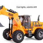5 - way Electric Engineering Vehicle Model with Wireless Remote Control - Bulldozer
