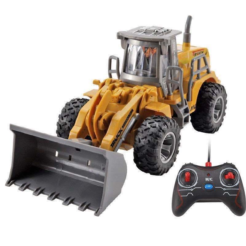 5 - way Electric Engineering Vehicle Model with Wireless Remote Control - Bulldozer