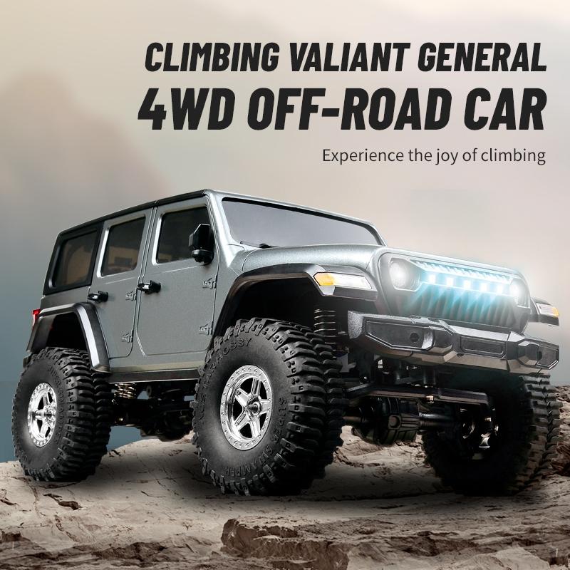 Off - road Climbing Rc Vehicle with 4wd Drive - Grey