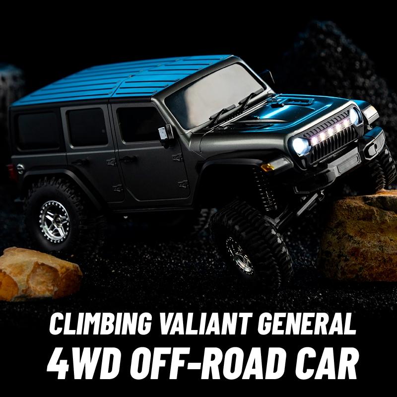 Off - road Climbing Rc Vehicle with 4wd Drive - Grey