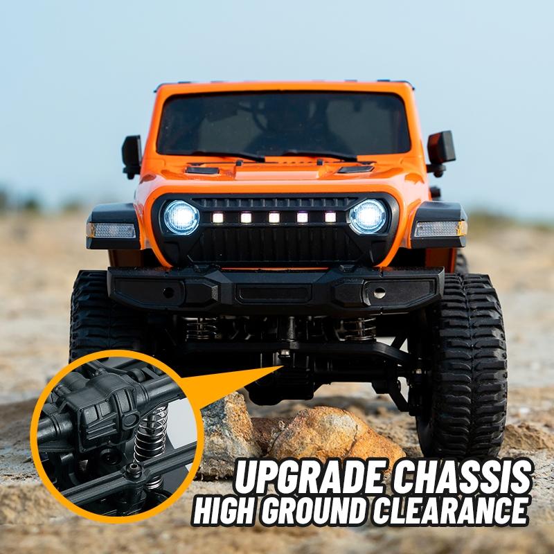 Off - road Climbing Rc Vehicle with 4wd Drive - Grey