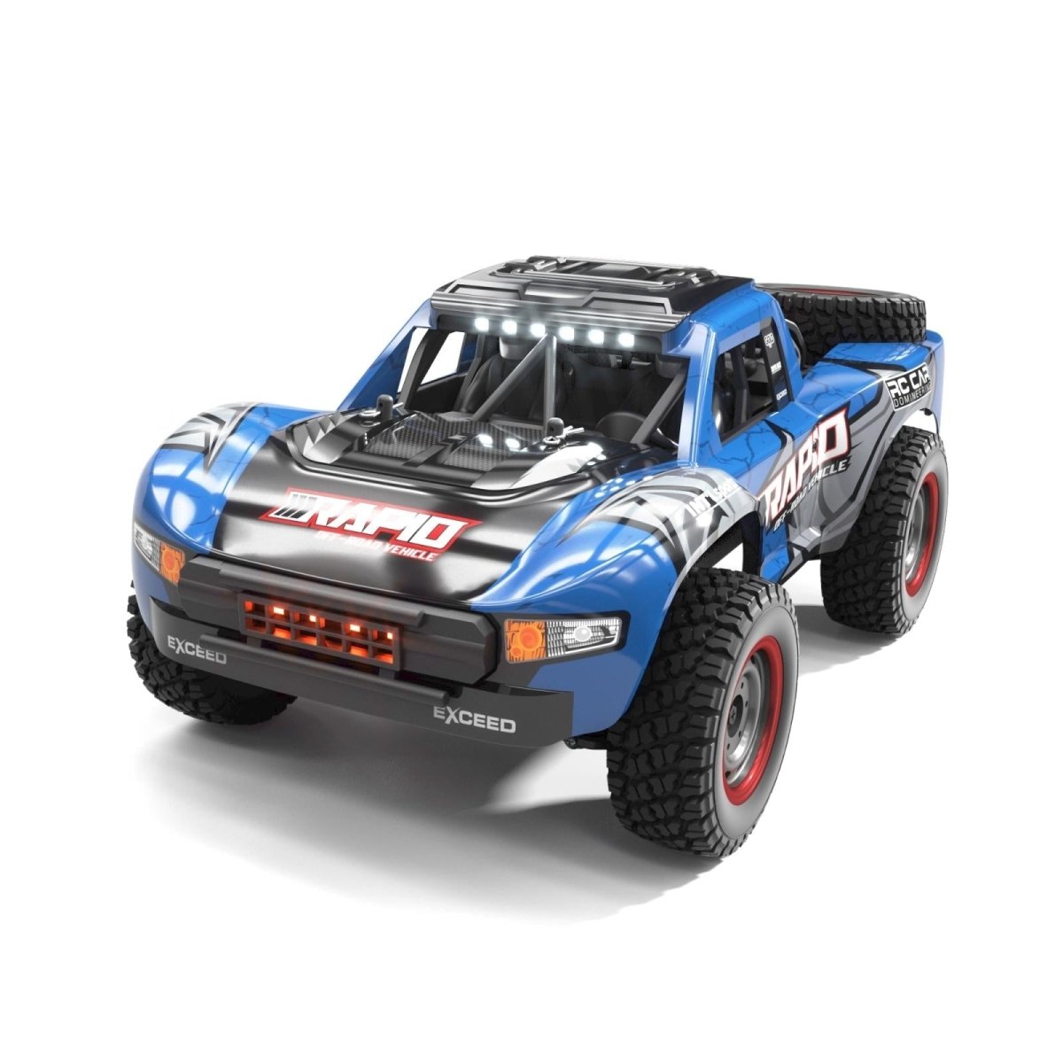 High - speed 4wd Pickup Rc Car with Full - scale High - brush Design - Blue