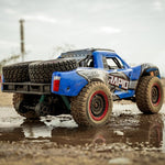 High - speed 4wd Pickup Rc Car with Full - scale High - brush Design - Blue