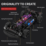 High Speed Electric Drift Rc Car - 4wd Muscle - Grey