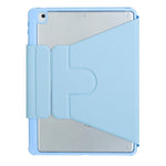 360 Rotation Bluetooth Keyboard Leather Case For Ipad 10.9 2022 With Touch Control And Backlight - Black
