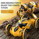 Double - sided 2.4g Rc Amphibious Car - 4wd - Green