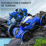 Double - sided 2.4g Rc Amphibious Car - 4wd - Green