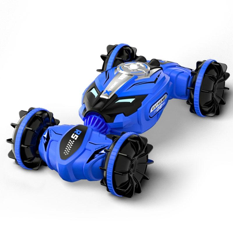 Double - sided 2.4g Rc Amphibious Car - 4wd - Green