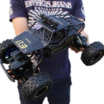 Off - road Climbing Car with 2.4ghz Remote Control and Double Motors - Black