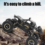 Off - road Climbing Car with 2.4ghz Remote Control and Double Motors - Black