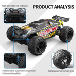 High Speed 4wd Rc Car - 1 18 Scale - Yellow
