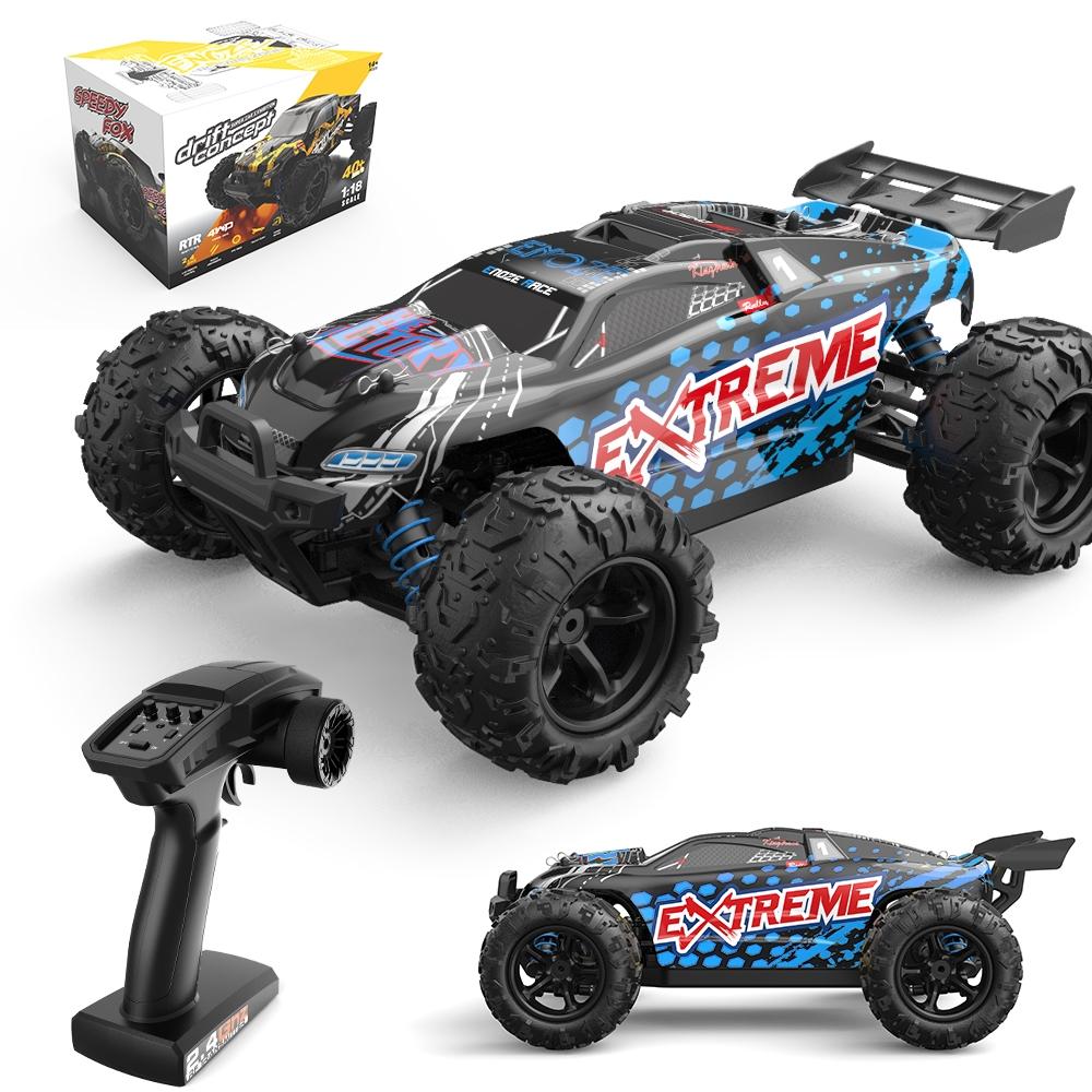 High Speed 4wd Rc Car - 1 18 Scale - Yellow