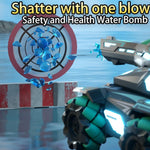 Stunt Water Bomb Battle Armor Rc Car - 2.4g Dual Control - Blue - Dual Control