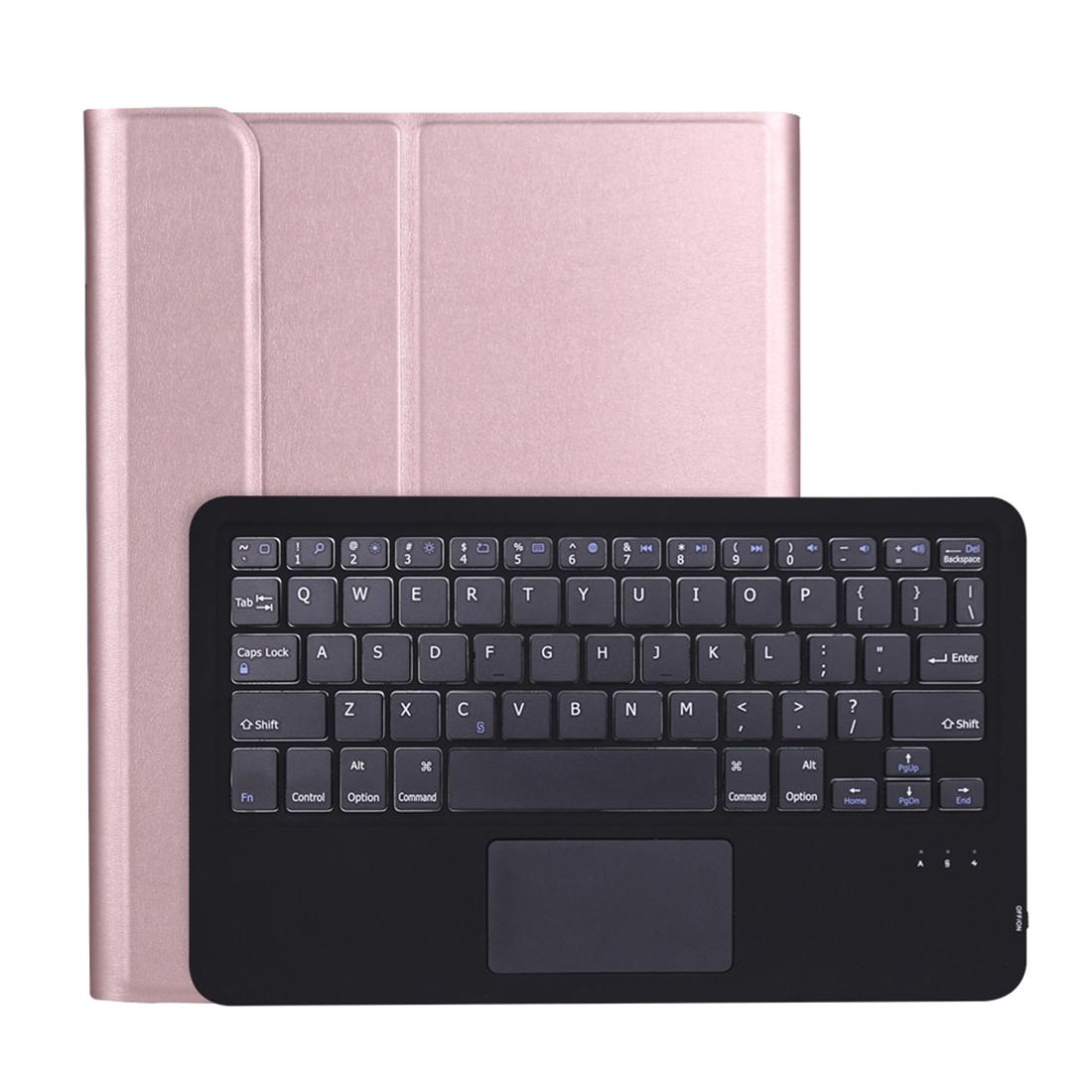 Detachable Bluetooth Keyboard Tablet Case For Ipad Pro 11 With Touchpad & Pen Slot - Black