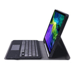 Detachable Bluetooth Keyboard Tablet Case For Ipad Pro 11 With Touchpad & Pen Slot - Black