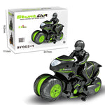 High - speed 2.4g Rc Motorcycle for Drifting and Off - road Riding - Black Orange
