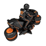 High - speed 2.4g Rc Motorcycle for Drifting and Off - road Riding - Black Orange