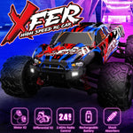 High Speed 1 16 Rc 4wd Car - Full Scale - Orange