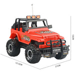 Remote Control Electric Car with Usb Charging for Kids - Red Convertible
