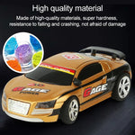 Mini Rc Car with Remote Control - Coke can Design - Black