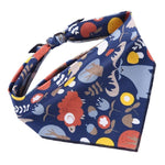 Cotton Cartoon Print Pet Saliva Towel - Size S 58X41X41Cm - Sjj24 Christmas Elk