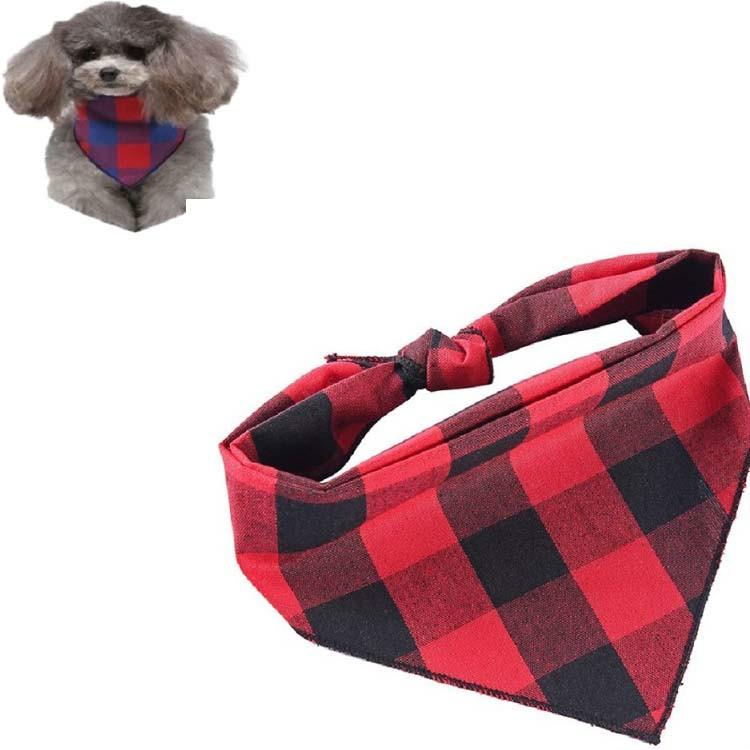 Cotton Cartoon Print Pet Saliva Towel - Size S 58X41X41Cm - Sjj24 Christmas Elk