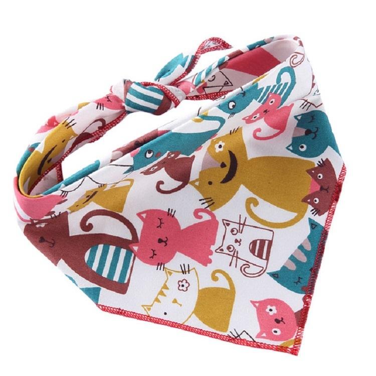 Cotton Cartoon Print Pet Saliva Towel - Size S 58X41X41Cm - Sjj24 Christmas Elk