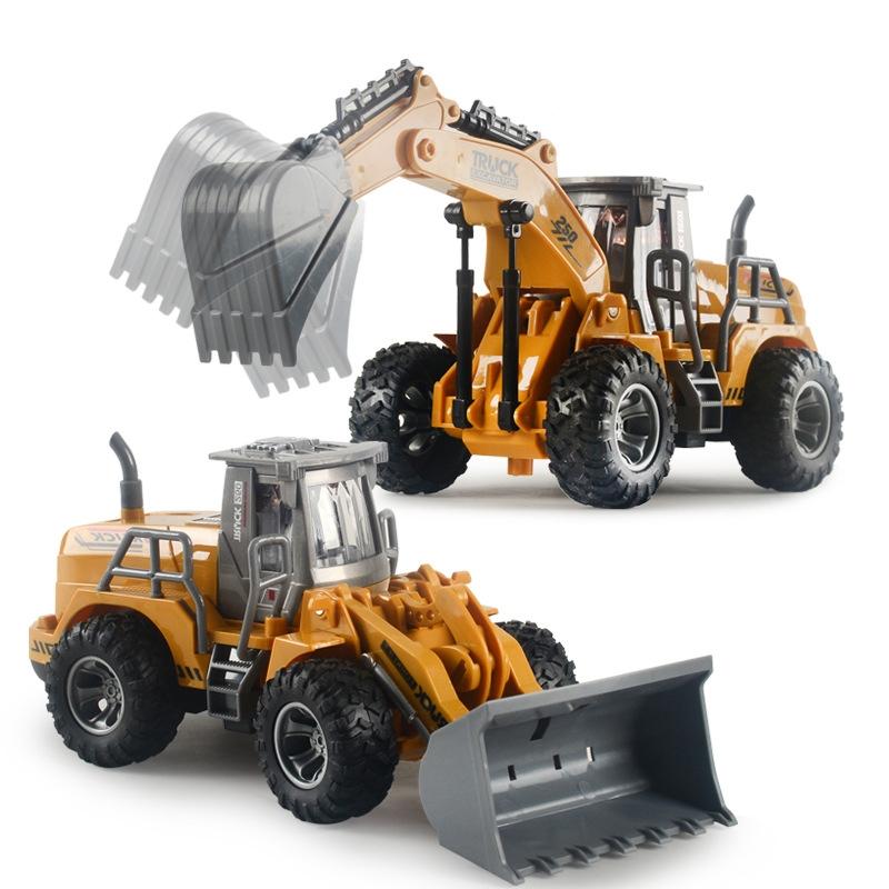 5 - way Electric Engineering Vehicle Model with Wireless Remote Control - Excavator