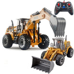 5 - way Electric Engineering Vehicle Model with Wireless Remote Control - Excavator