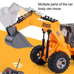 5 - way Electric Engineering Vehicle Model with Wireless Remote Control - Excavator