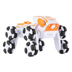 Intelligent 8 - wheel Stunt Vehicle with Remote Control - Green