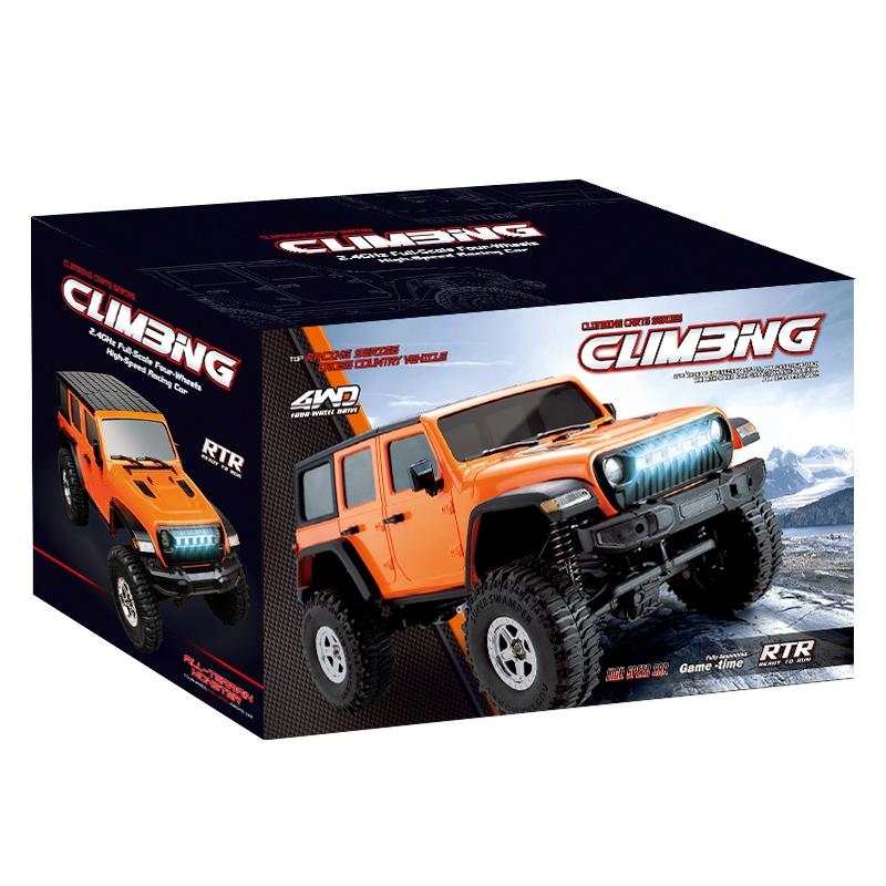 Off - road Climbing Rc Vehicle with 4wd Drive - Orange