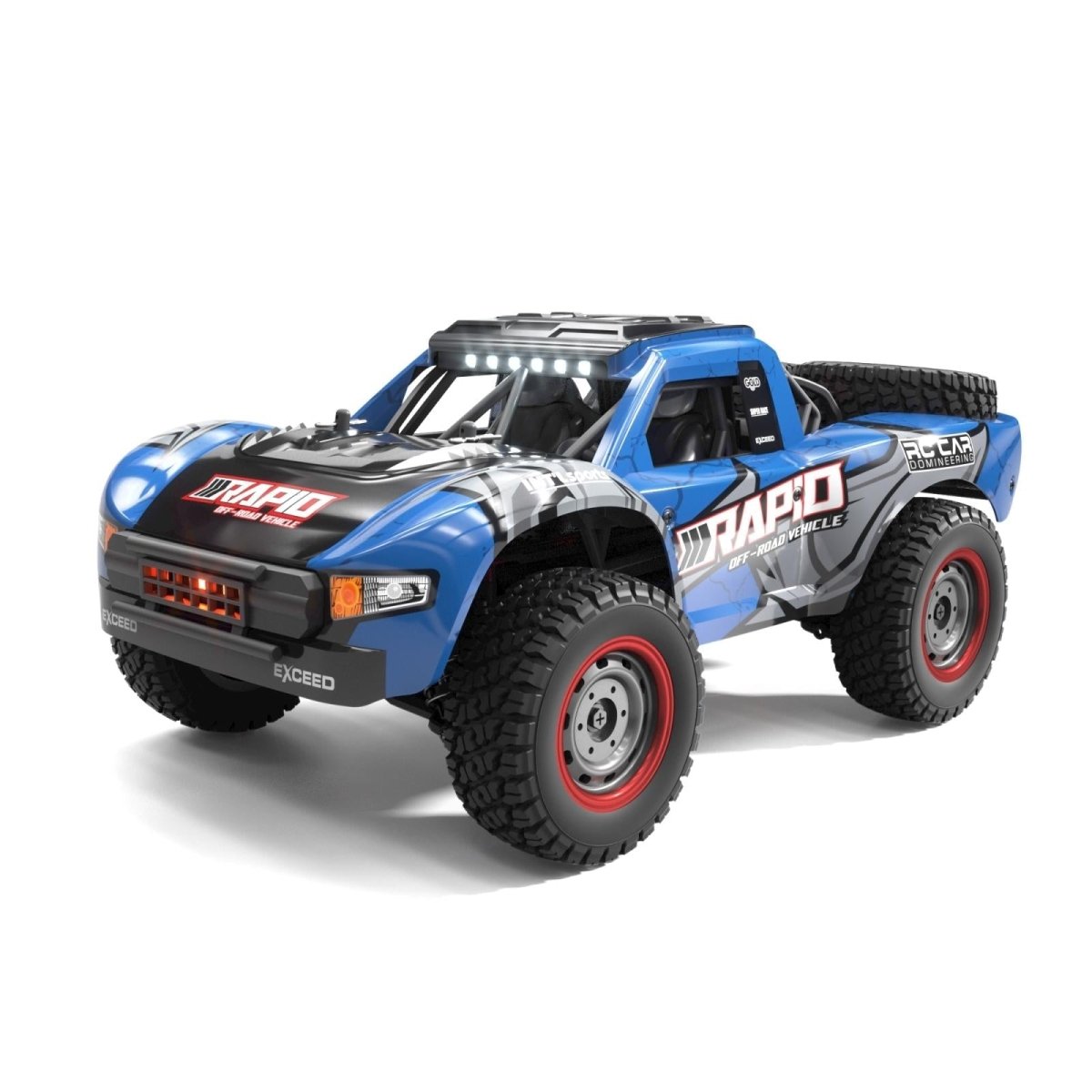 High - speed 4wd Pickup Rc Car with Full - scale High - brush Design - Red