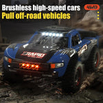 High - speed 4wd Pickup Rc Car with Full - scale High - brush Design - Red