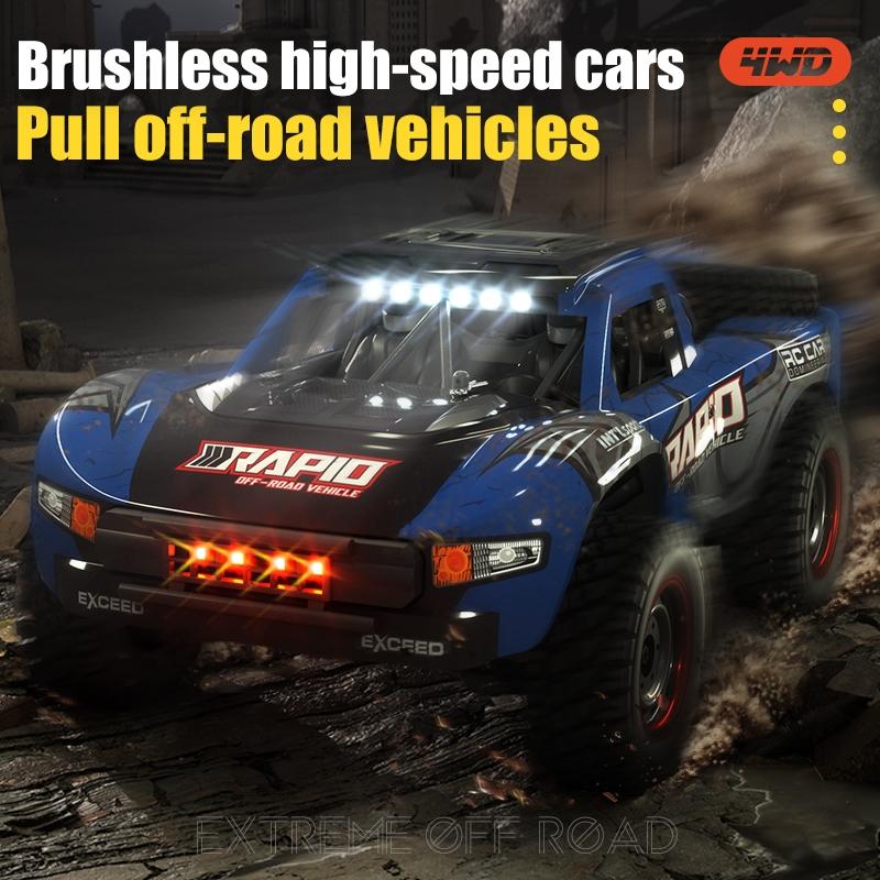 High - speed 4wd Pickup Rc Car with Full - scale High - brush Design - Red