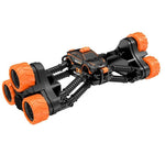 Telescopic Deformation Rc Stunt Car - Off - road Tumbling Climber - Black Green