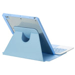 360 Rotation Bluetooth Keyboard Leather Case For Ipad 10.9 2022 With Touch Control And Backlight - Pink
