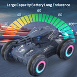 Universal Wheel Rc Drift Car - Single Control Green