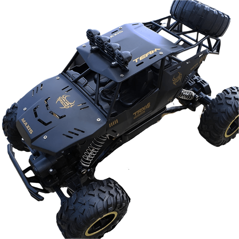 Off - road Climbing Car with 2.4ghz Remote Control and Double Motors - Black