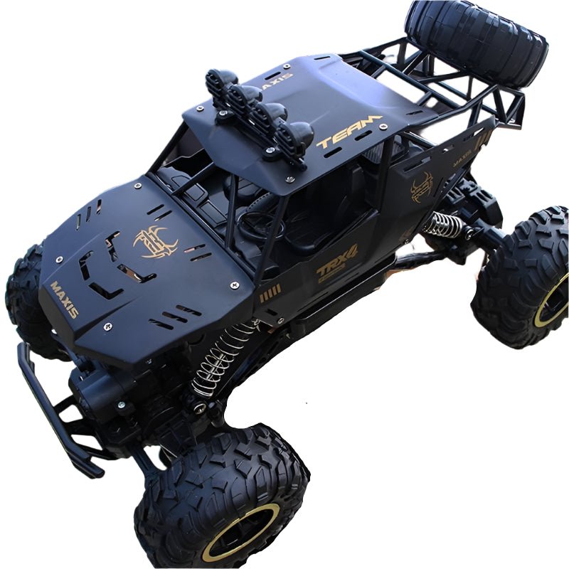 Off - road Climbing Car with 2.4ghz Remote Control and Double Motors - Black