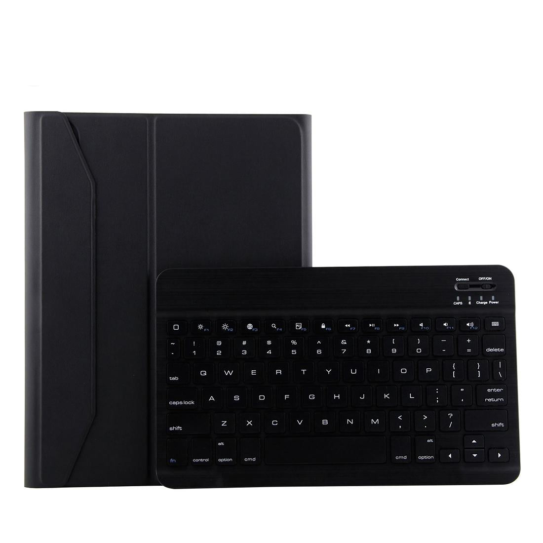 Bluetooth Keyboard & Leather Tablet Case For Ipad Pro 11 - Detachable Three - Gear Magnetic Sleep Function - Black
