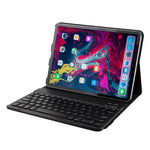 Bluetooth Keyboard & Leather Tablet Case For Ipad Pro 11 - Detachable Three - Gear Magnetic Sleep Function - Black