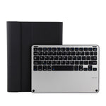 Bluetooth Keyboard & Tablet Case For Ipad Air / Pro 9.7 - Detachable Aluminum Alloy Imitation Cloth Sleep / Water Repellent - Black
