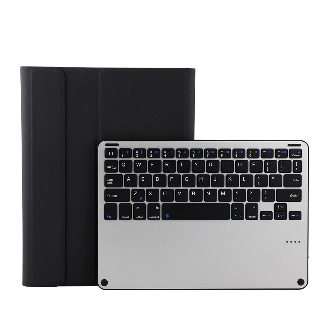 Bluetooth Keyboard & Tablet Case For Ipad Air / Pro 9.7 - Detachable Aluminum Alloy Imitation Cloth Sleep / Water Repellent - Black