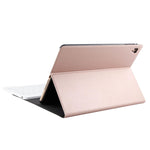Bluetooth Keyboard & Leather Tablet Case For Ipad Air / Pro 9.7 - Three - Gear Angle Adjustment Magnetic Sleep Function - Abs Brushed Texture - Black