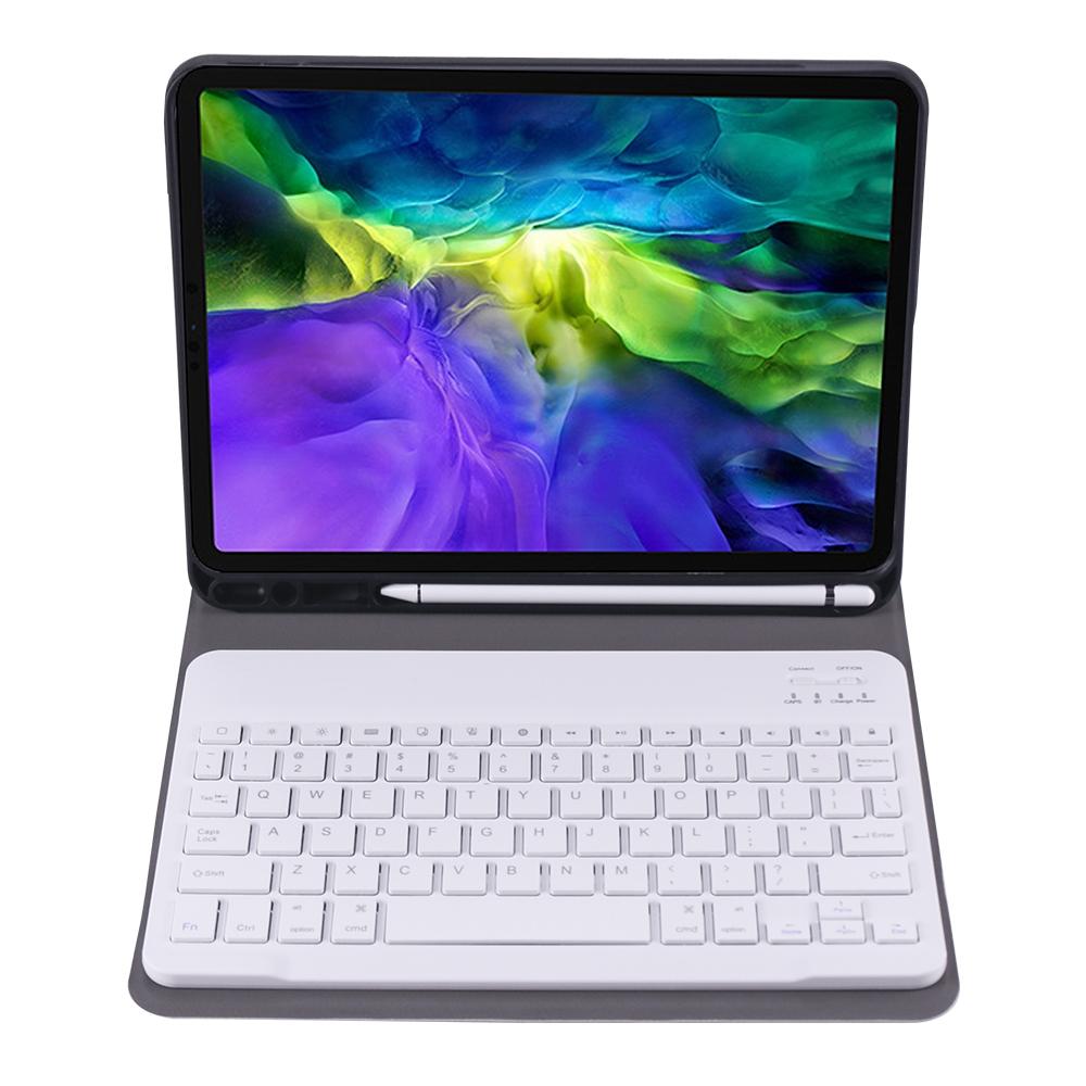 Detachable Bluetooth Keyboard Tablet Case For Ipad Pro 11 With Pen Slot & Holder - Ultra - Thin 2020 - Black