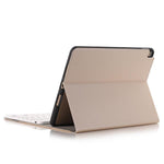 Bluetooth Keyboard Leather Tablet Case For Ipad Air 3 / Pro 10.5 / 10.2 - Detachable - Rose Gold
