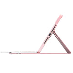 360 Rotation Bluetooth Keyboard Leather Case For Ipad 10.9 2022 With Touch Control And Backlight - Blue