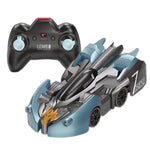 Electric Remote Control Wall Climbing Car for Kids - Mini Toy - Blue Lightning Handle Rc Edition