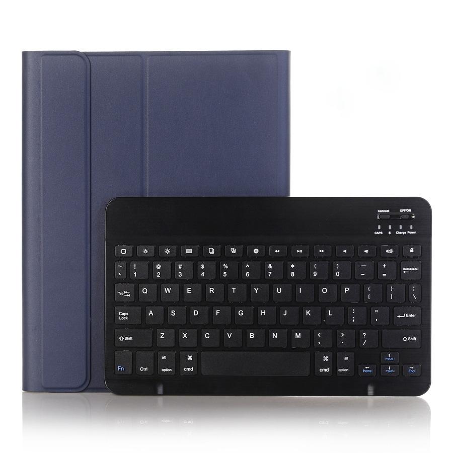 Bluetooth Keyboard Leather Tablet Case For Ipad Air 3 / Pro 10.5 / 10.2 - Detachable - Gold